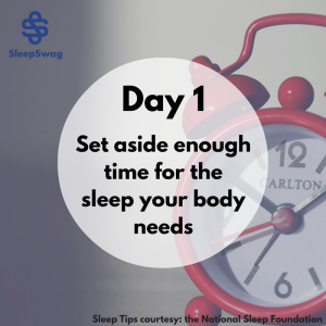 Celebrating Sleep Awareness Week