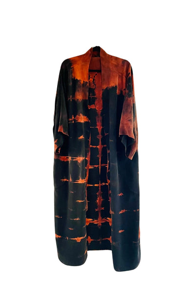 Vegan Silk Robe Set