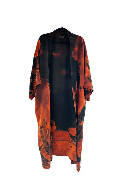 Vegan Silk Robe Set